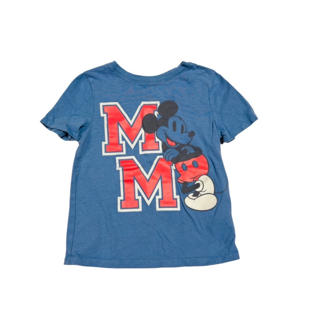 Disney Blue and Red Short Sleeve Tees
